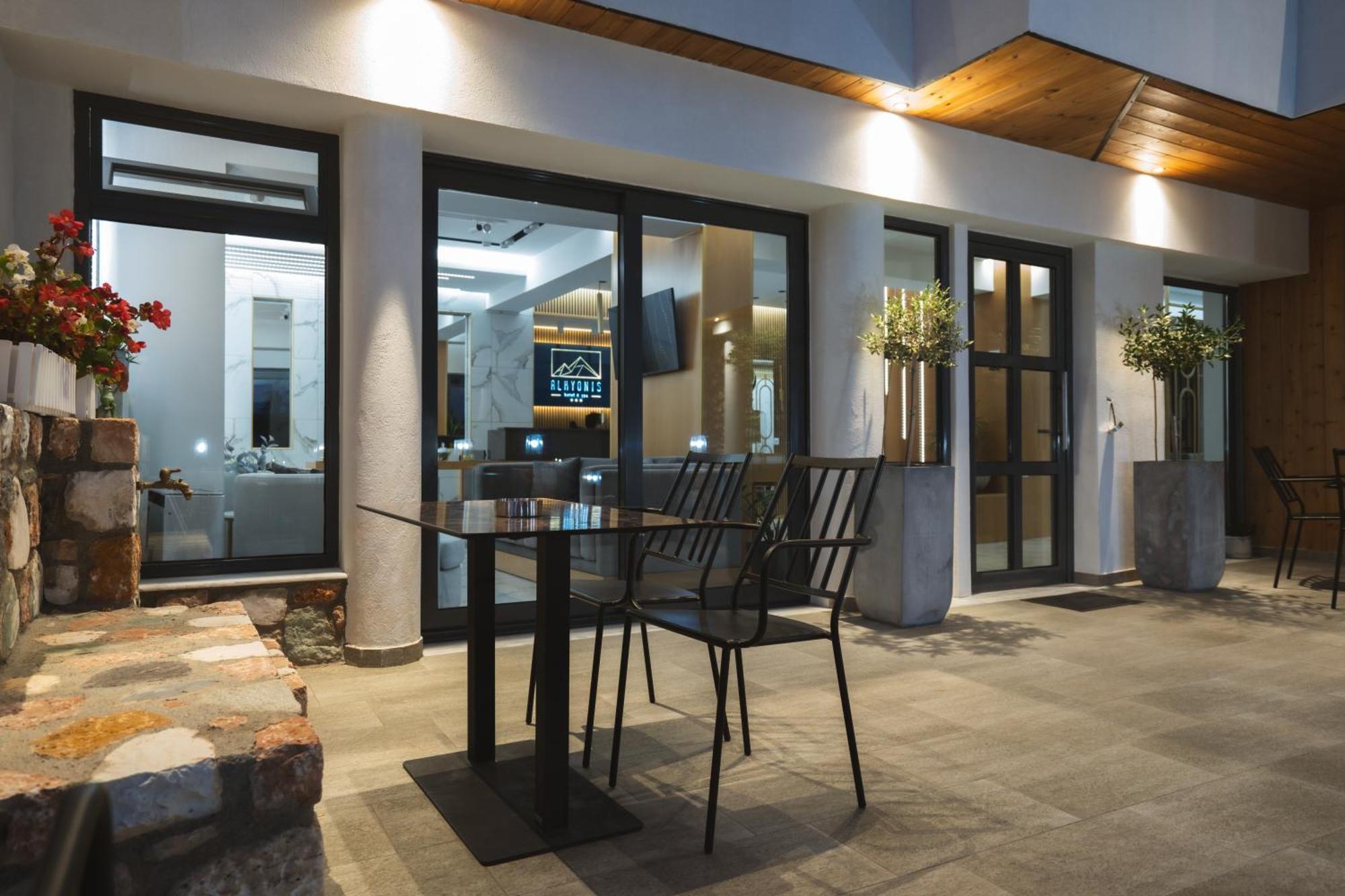 Alkyonis Hotel & Spa Loutraki  Bagian luar foto